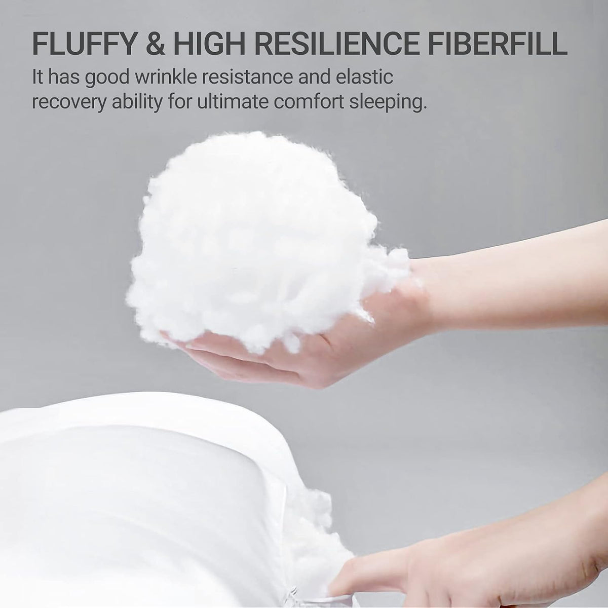 Side Sleeper J Shape Body Pillow encalife