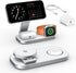 Foldable Qi2 25W Three-Device Fast Charging Station encalife
