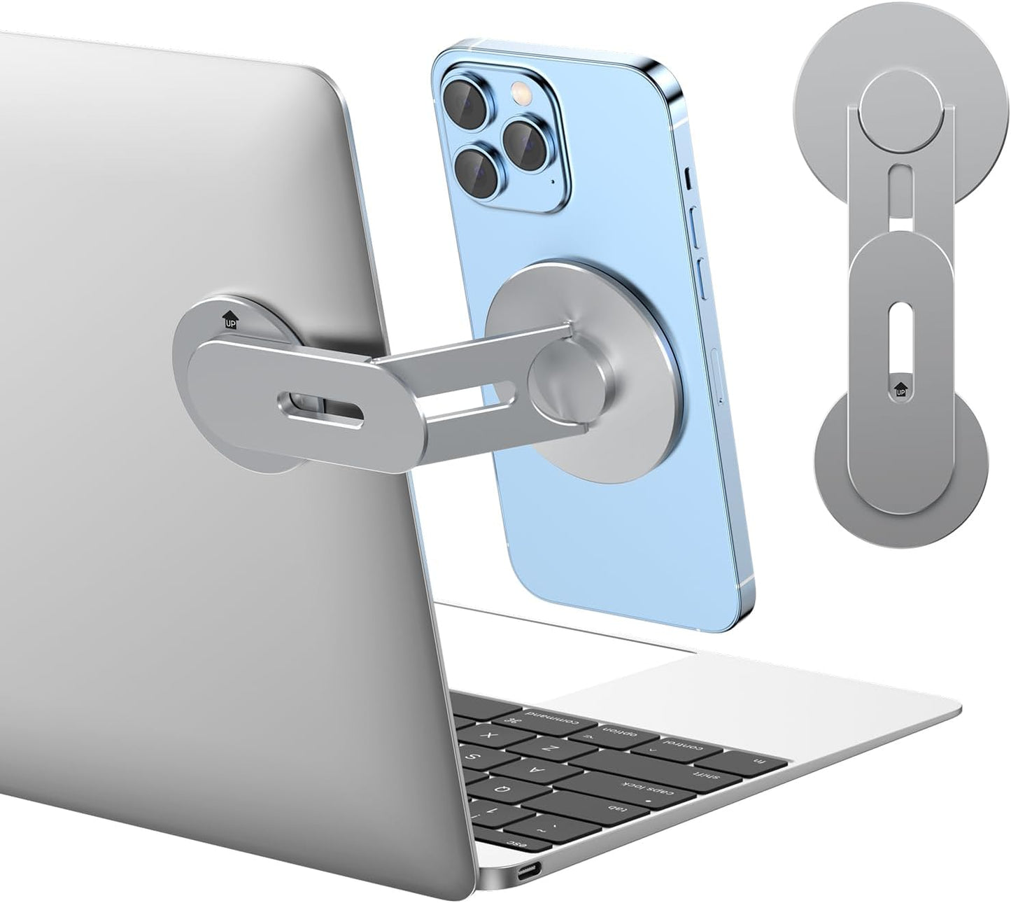 Magnetic Laptop Phone Mount Adjustable MagSafe Holder encalife