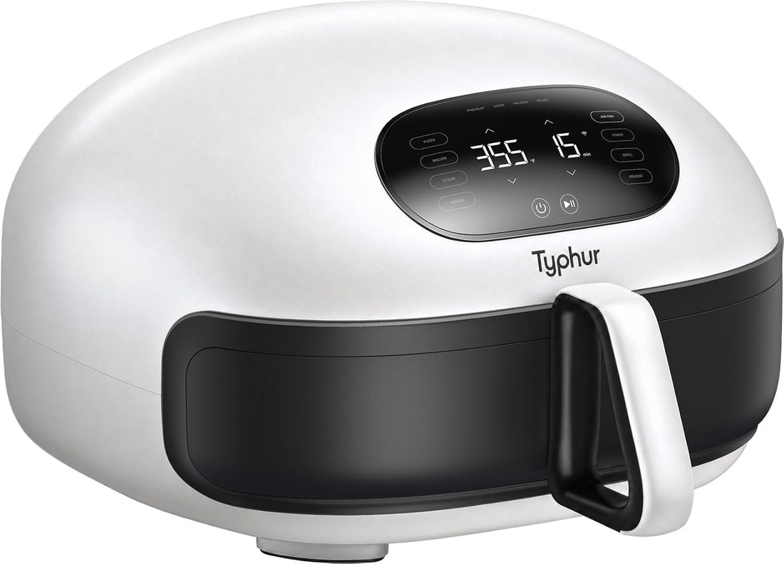 15-in-1 5.6-quart smart air fryer with dual top and bottom heating
