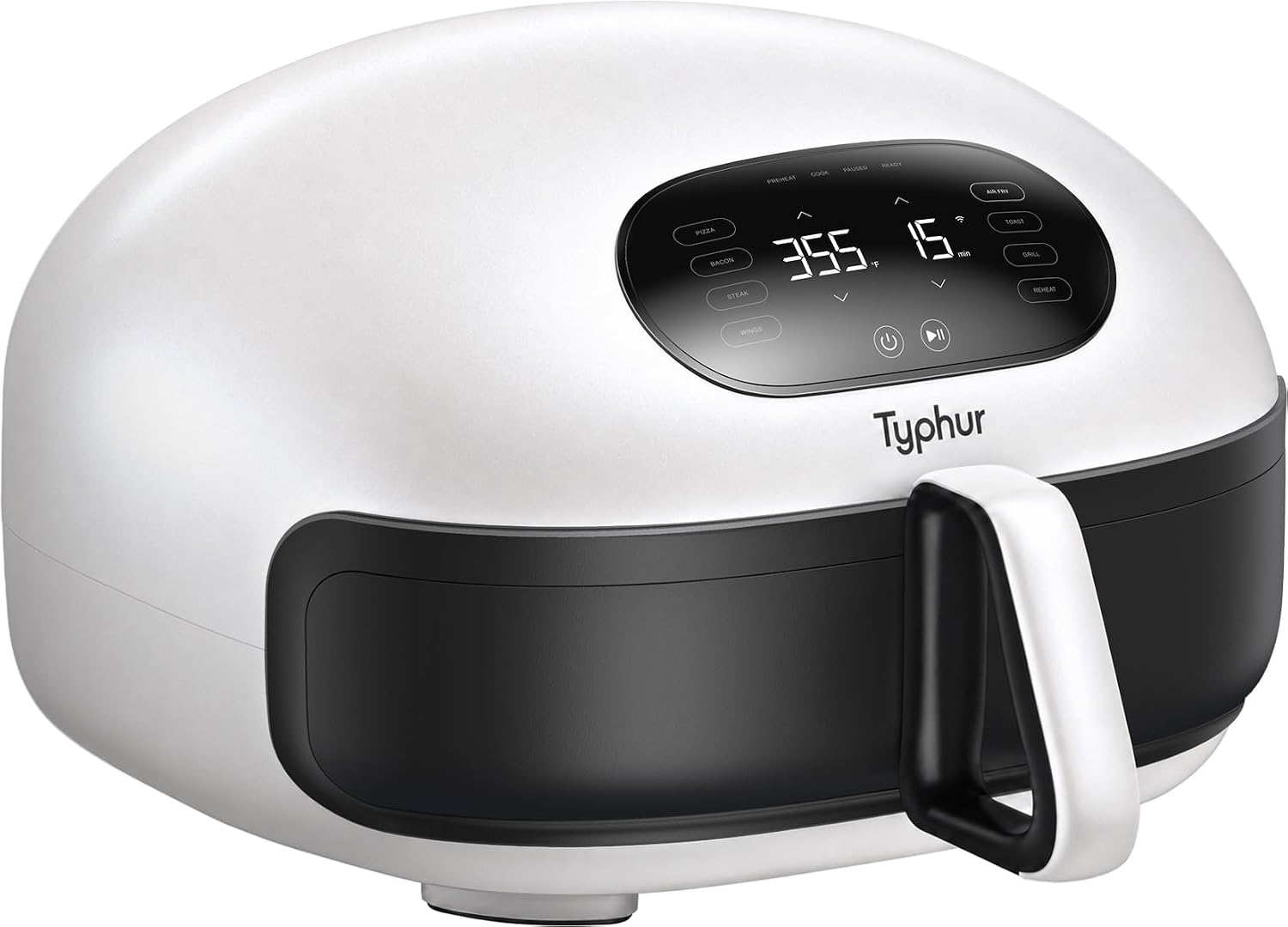 15-in-1 5.6-quart smart air fryer with dual top and bottom heating