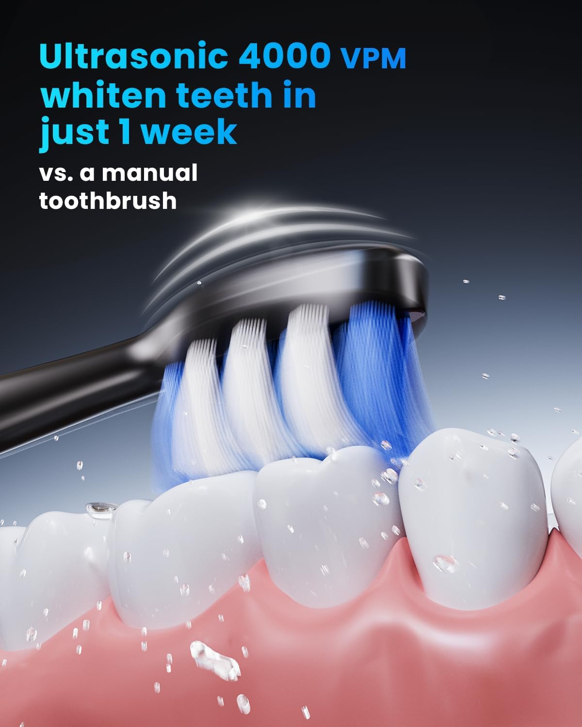 Onlyone Ultrasonic Rechargeable Electric Toothbrush Adults encalife