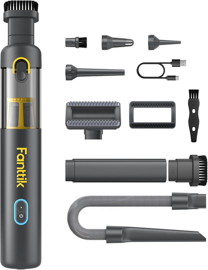 Cordless Handheld Car Vacuum Air Duster Kit encalife