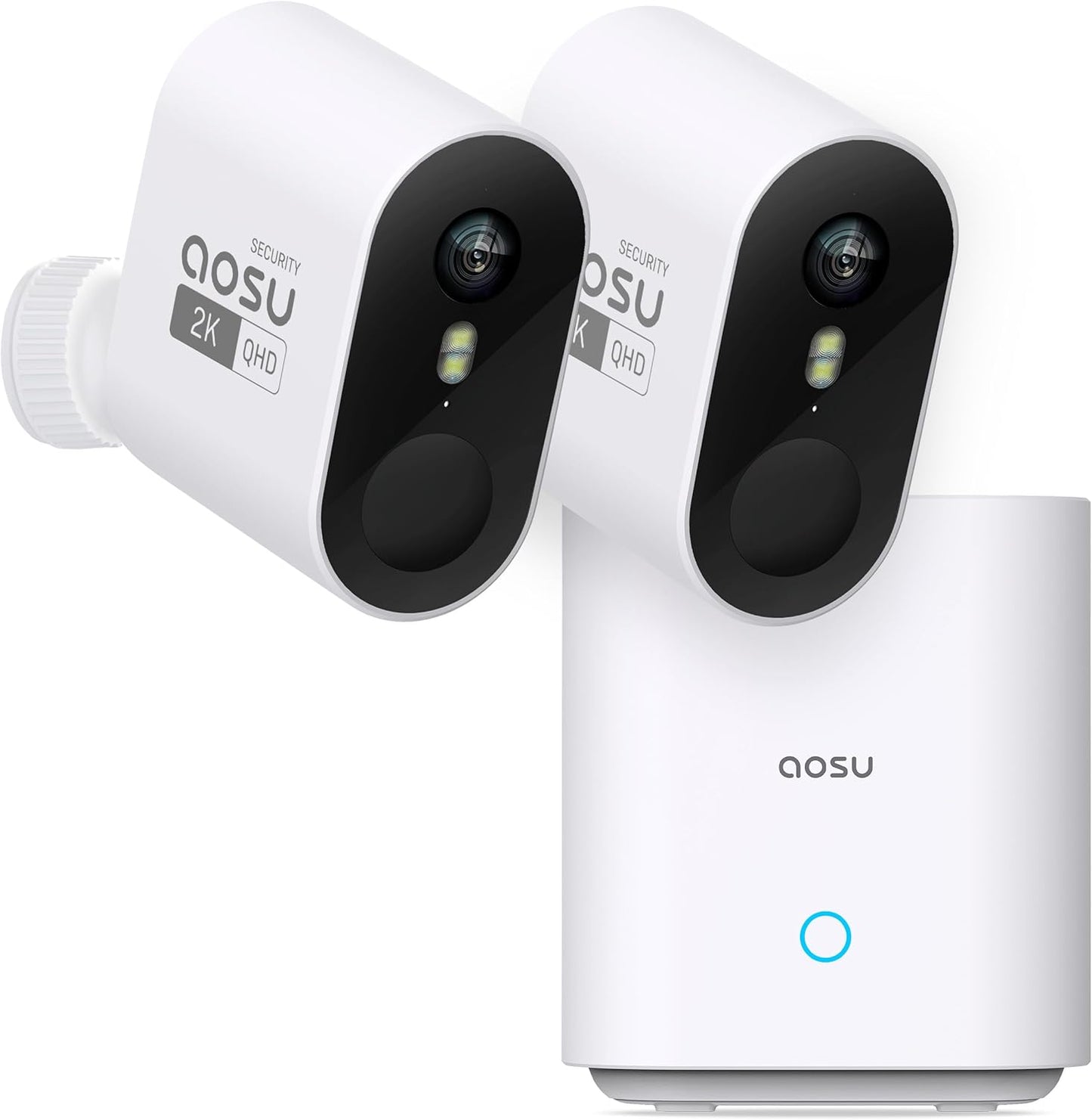 2K Wireless Security Camera I Outdoor System, Night Vision