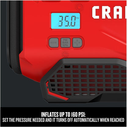 Triple Power Digital Tire Inflator Air Pump encalife