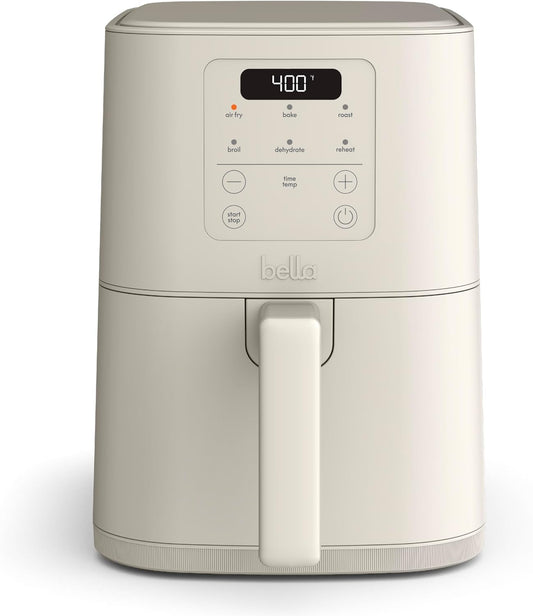 Digital Air Fryer I Ceramic Nonstick Basket I 4 Qt