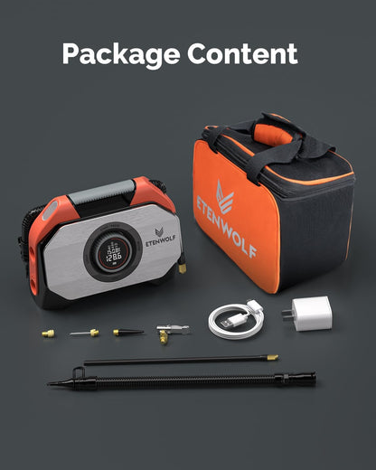 Heavy Duty Cordless Tire Inflator For Trucks encalife
