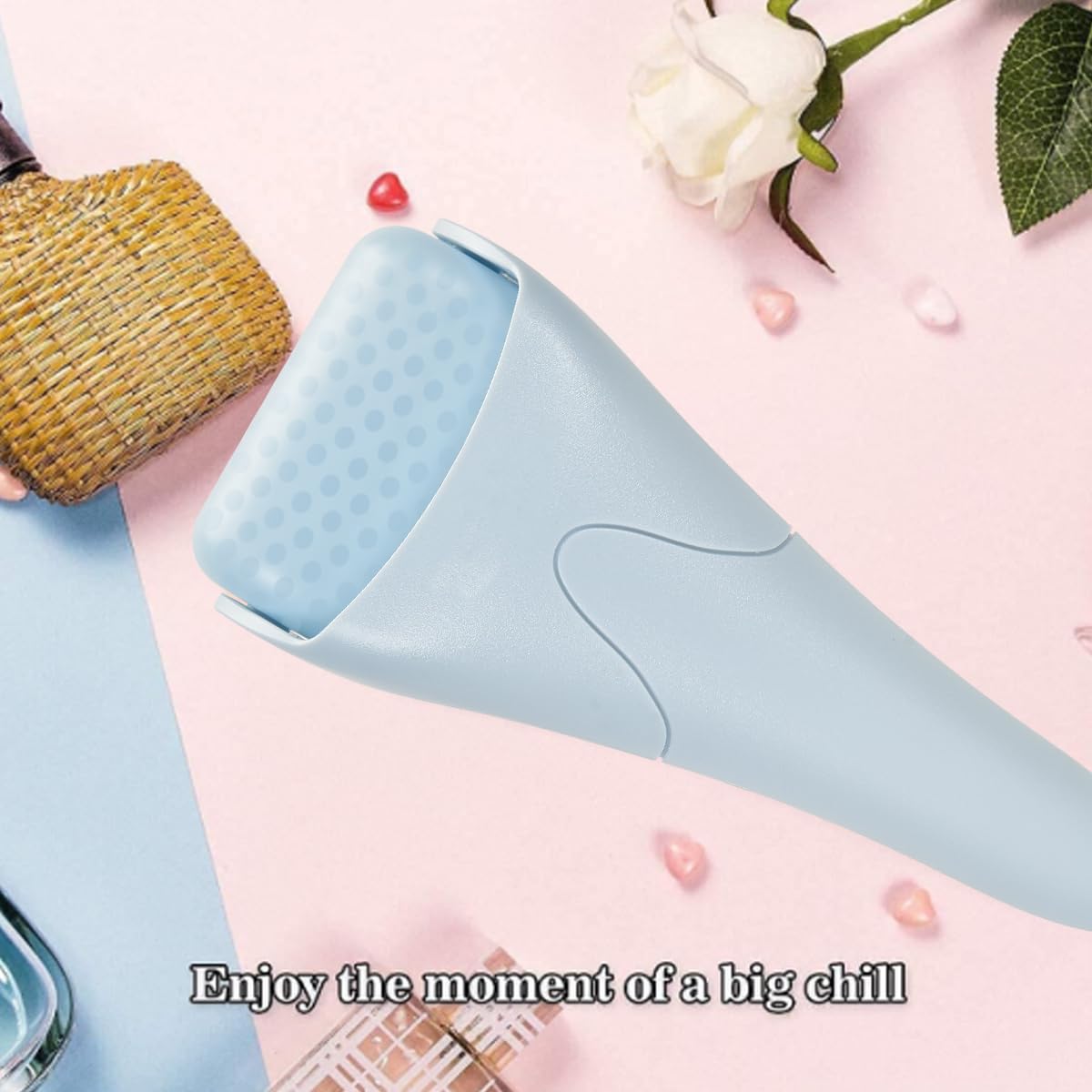 Cooling Ice Roller for Face Puffiness Relief Skincare encalife