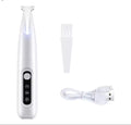 New Dog Paw Trimmer with LED Light Fully Waterproof Pet Hair Trimmer with LED Display Dog Clippers for Grooming 18mm Widen Blade