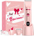 3-in-1 waterproof electric razor women use for bikini trimming, face, underarms, legs, and body hair removal with ceramic blades and LED display.