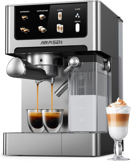 20 Bar Espresso Machine with Auto Milk Frother