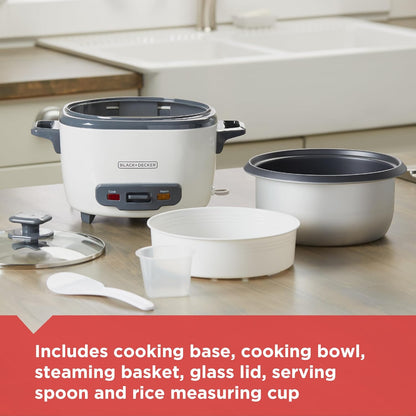 BLACK+DECKER Rice Cooker I 8-Cup encalife