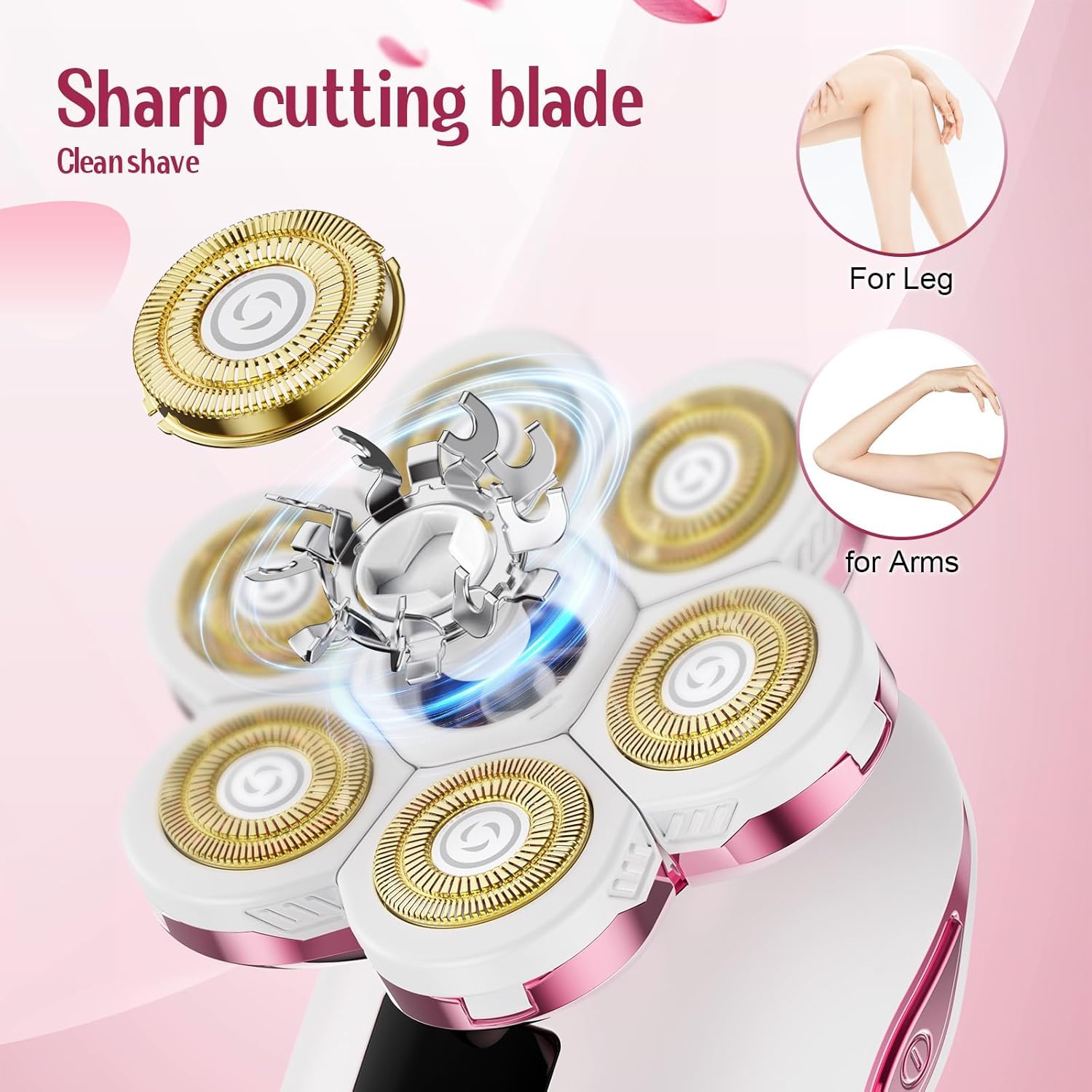 Electric Razor Women Love I 7D Body Shaver encalife