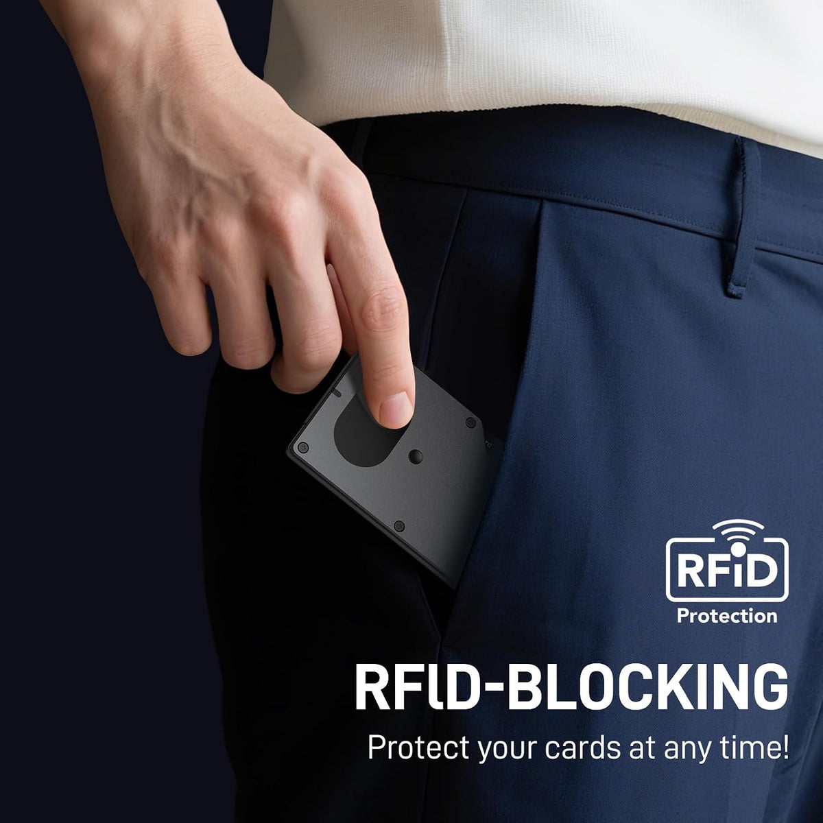 Smart RFID Tracking Wallet for Men encalife