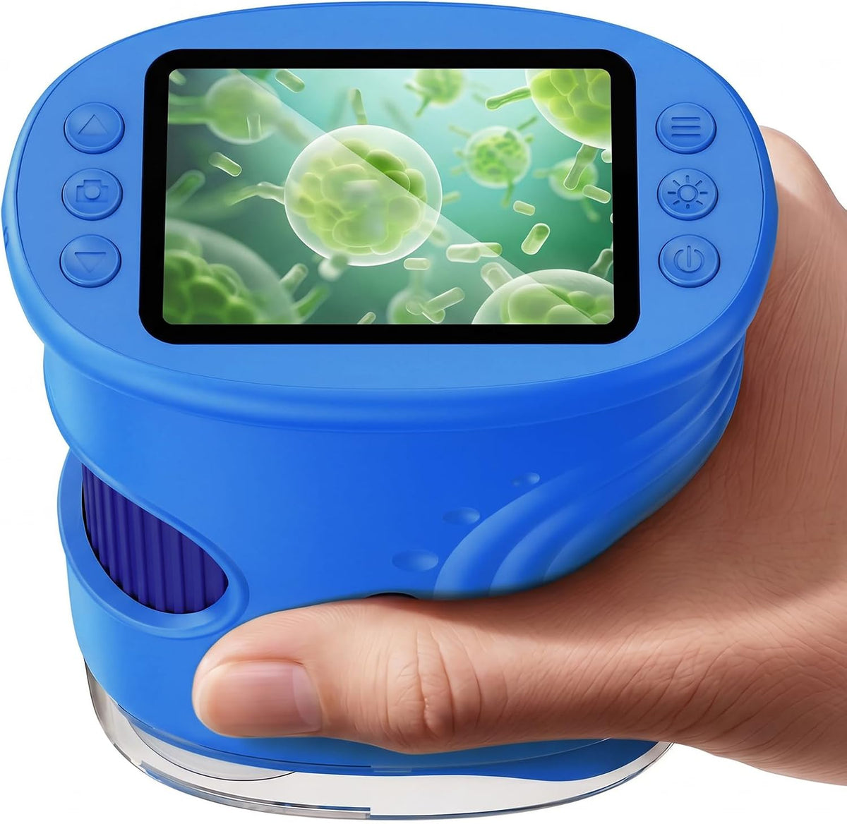 4K handheld digital microscope for kids STEM learning