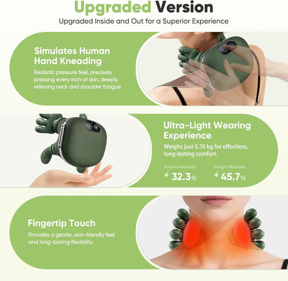 Neck &amp; Shoulder Massager I 4D Heated encalife