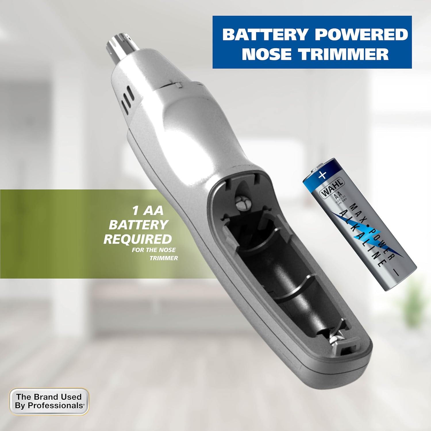 Rechargeable Beard Trimmer with Nose Grooming Kit encalife