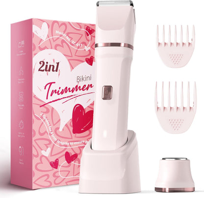 Risina Electric Razor Women Love I Bikini Trimmer