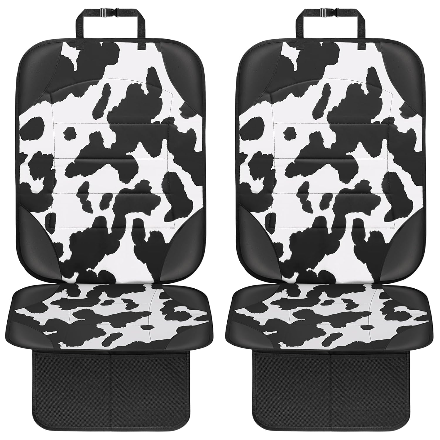 Waterproof Child Car Seat Protector with Mesh Pockets encalife