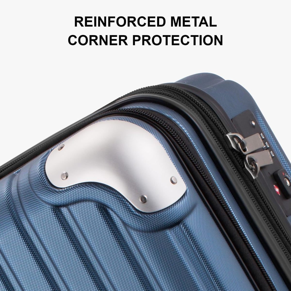 Expandable Carry On luggage With Laptop Compartment encalife