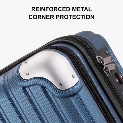 Expandable Carry On luggage With Laptop Compartment encalife
