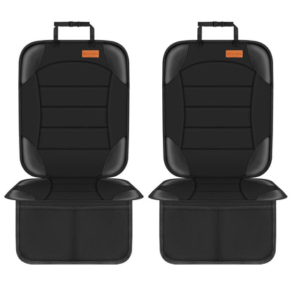 Waterproof Child Car Seat Protector with Mesh Pockets encalife