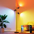 RGB Lighting tree floor lamp in modern living room
