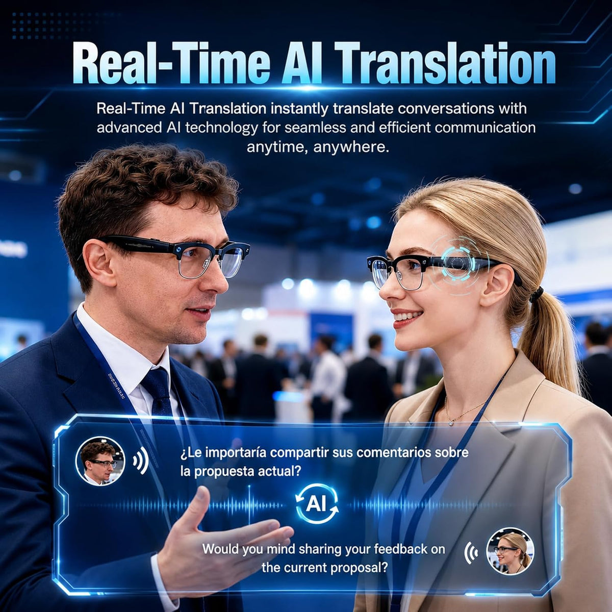 AI Camera Smart Sunglasses encalife