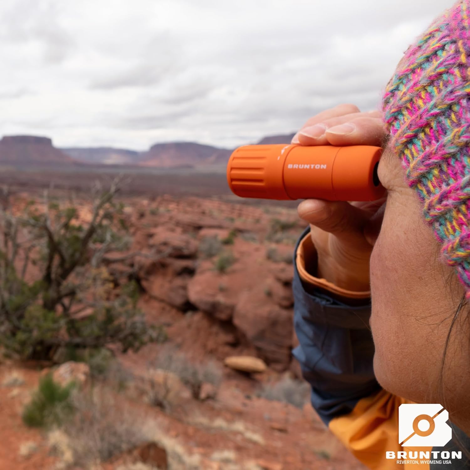 7x18 Compact Pocket Monocular for Travel & Hiking encalife