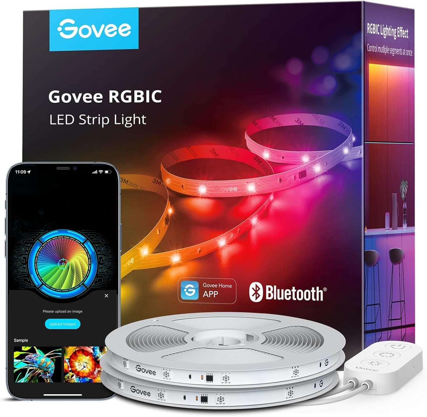 Smart RGB Lighting Strip for Bedroom Room Decor encalife