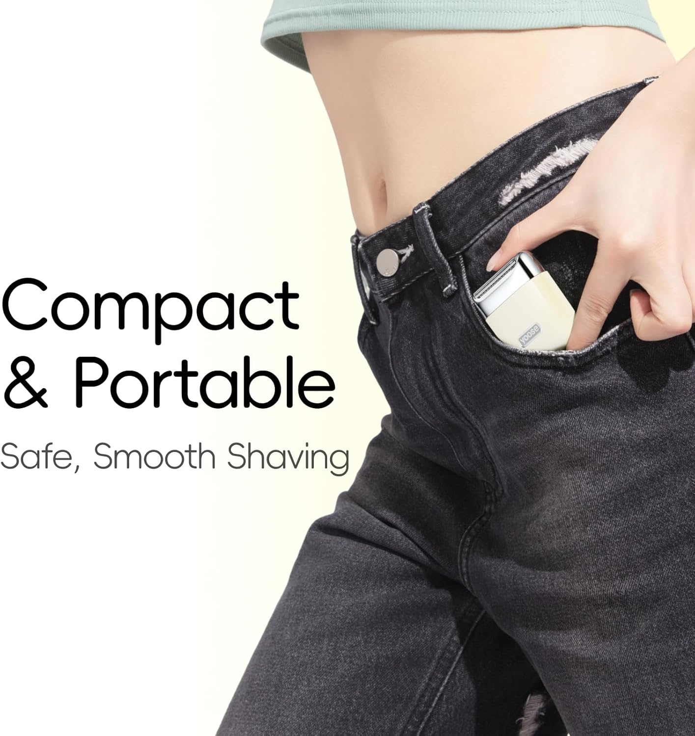 Electric Razor Women I Waterproof Portable Bikini Trimmer encalife