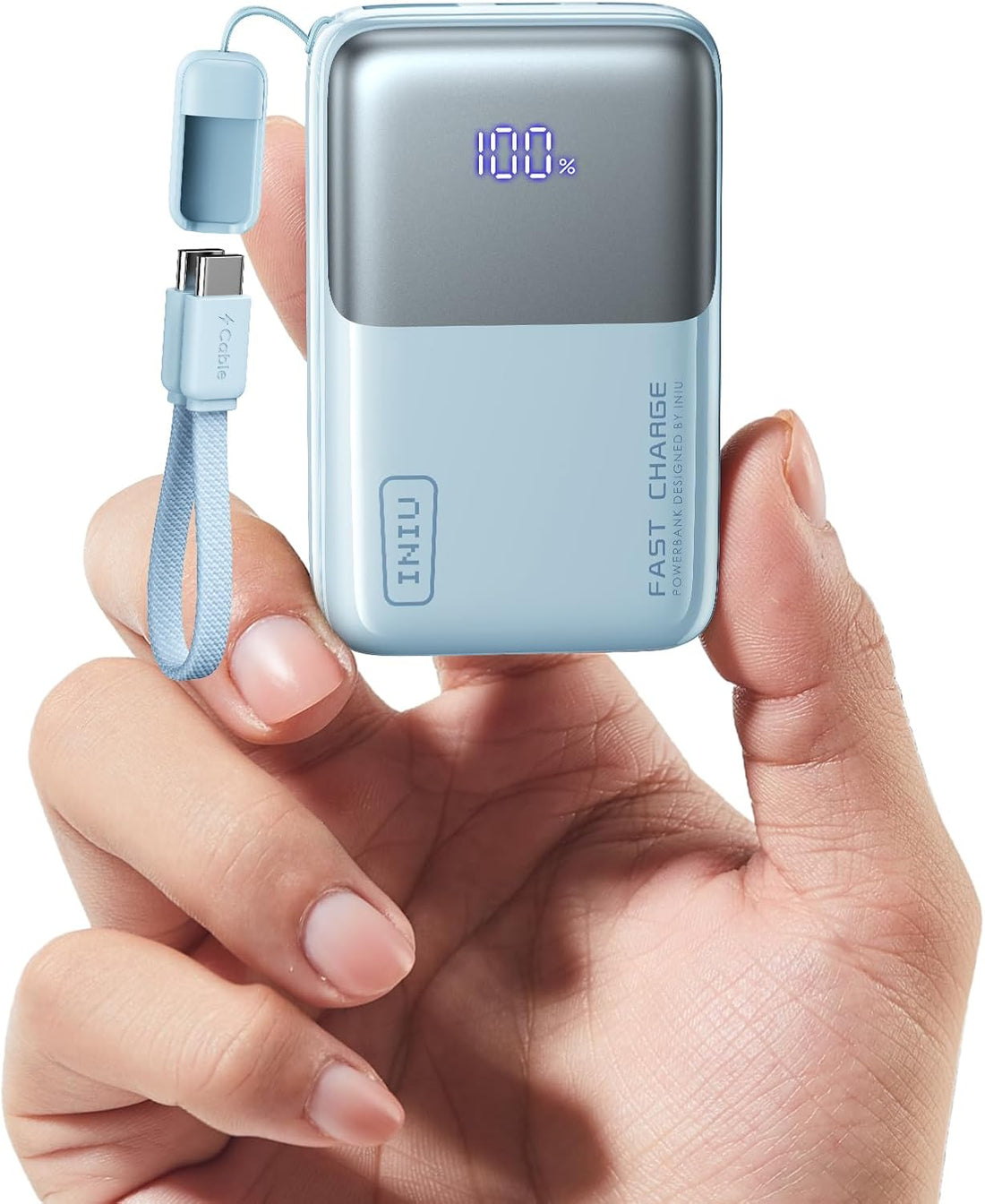 Ultra Mini 45W 10000mAh Portable Power Bank encalife
