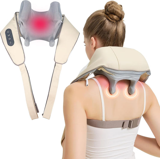  Neck Massager with Heat I 4D Wireless