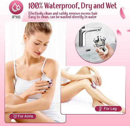 Electric Razor Women Love I 7D Body Shaver encalife