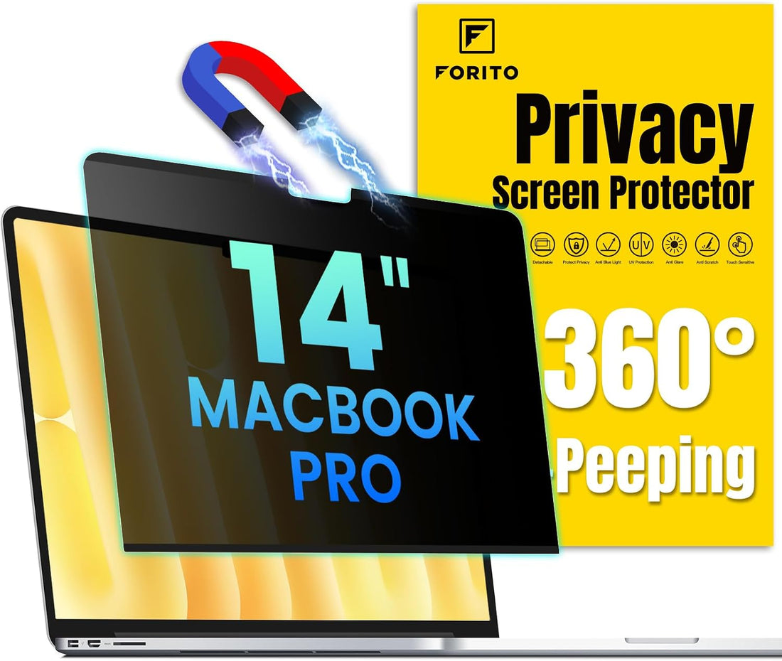 15.6-Inch Magnetic Laptop Privacy Screen Anti-Glare Filter encalife