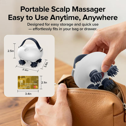 Electric Scalp Massager for Hair Growth Relaxation Comfort encalife