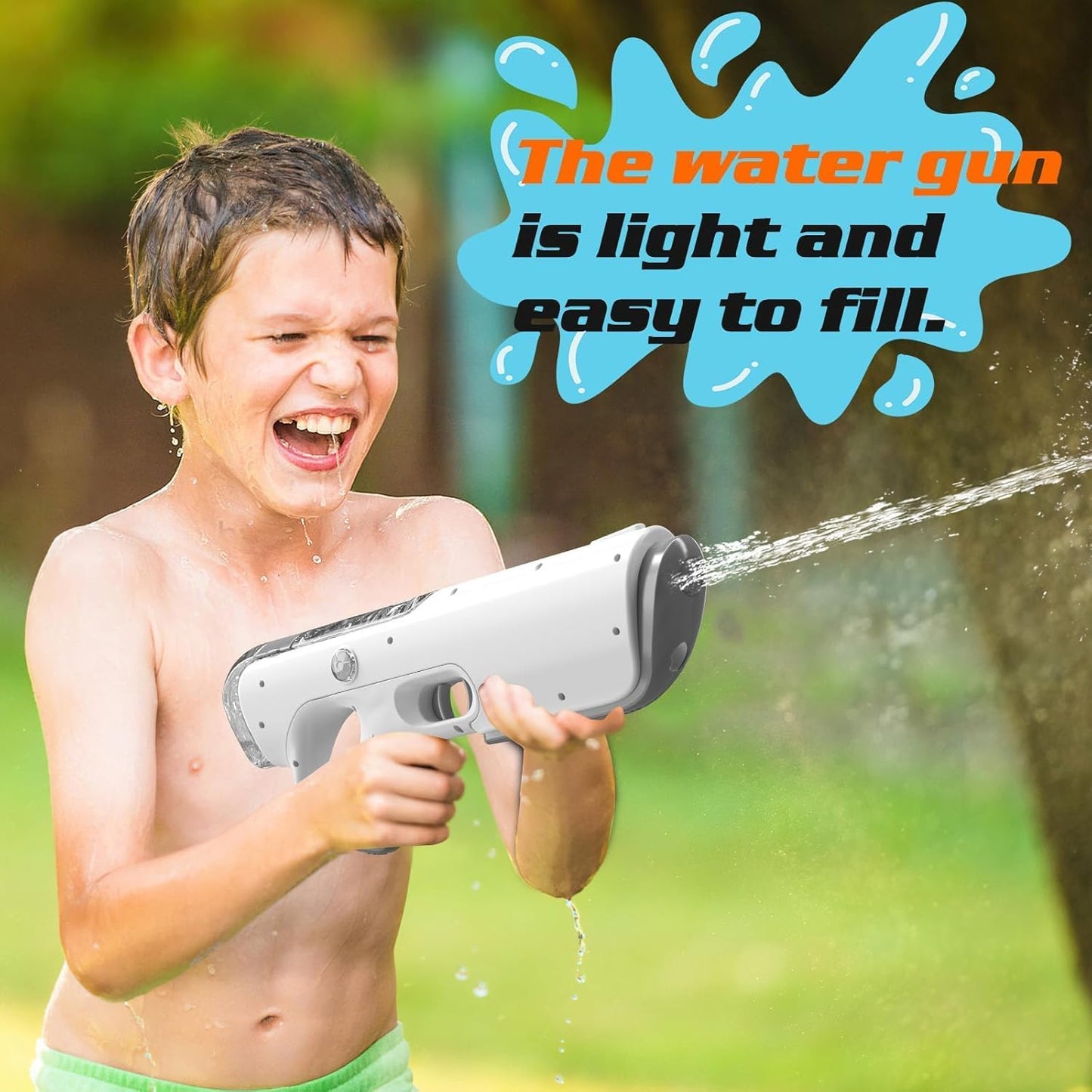Electric Water Gun | Automatic Recharge High Range Blaster Toy encalife