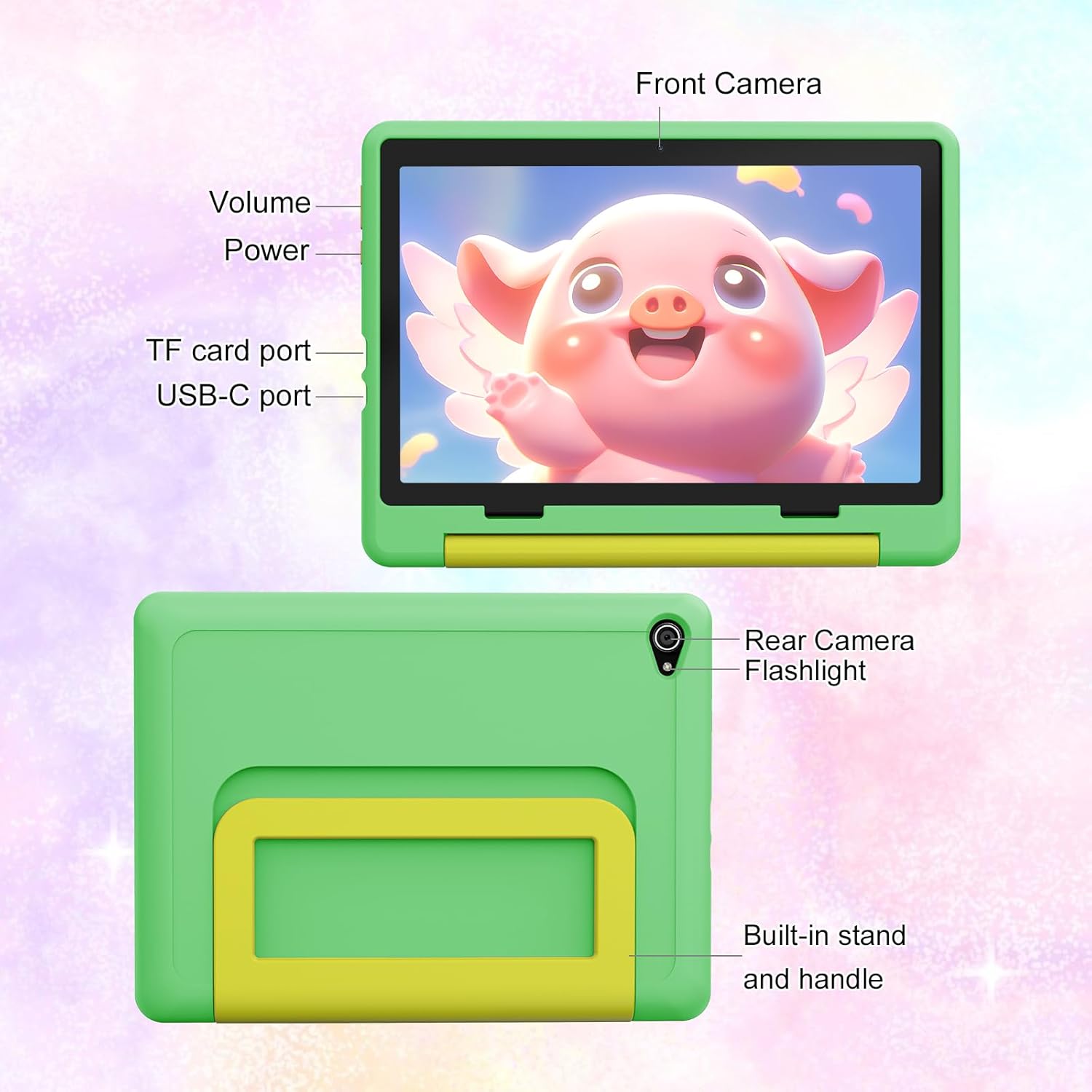 Android 10 Inch Tablet for Kid with Case encalife