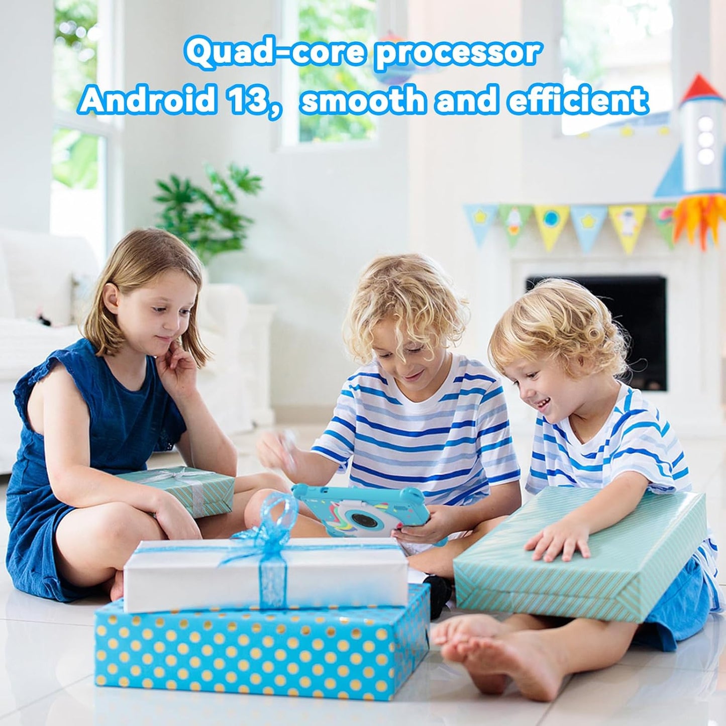 C Idea 7” Kids Tablet I Toddler Learning Tablet with Parental Controls encalife