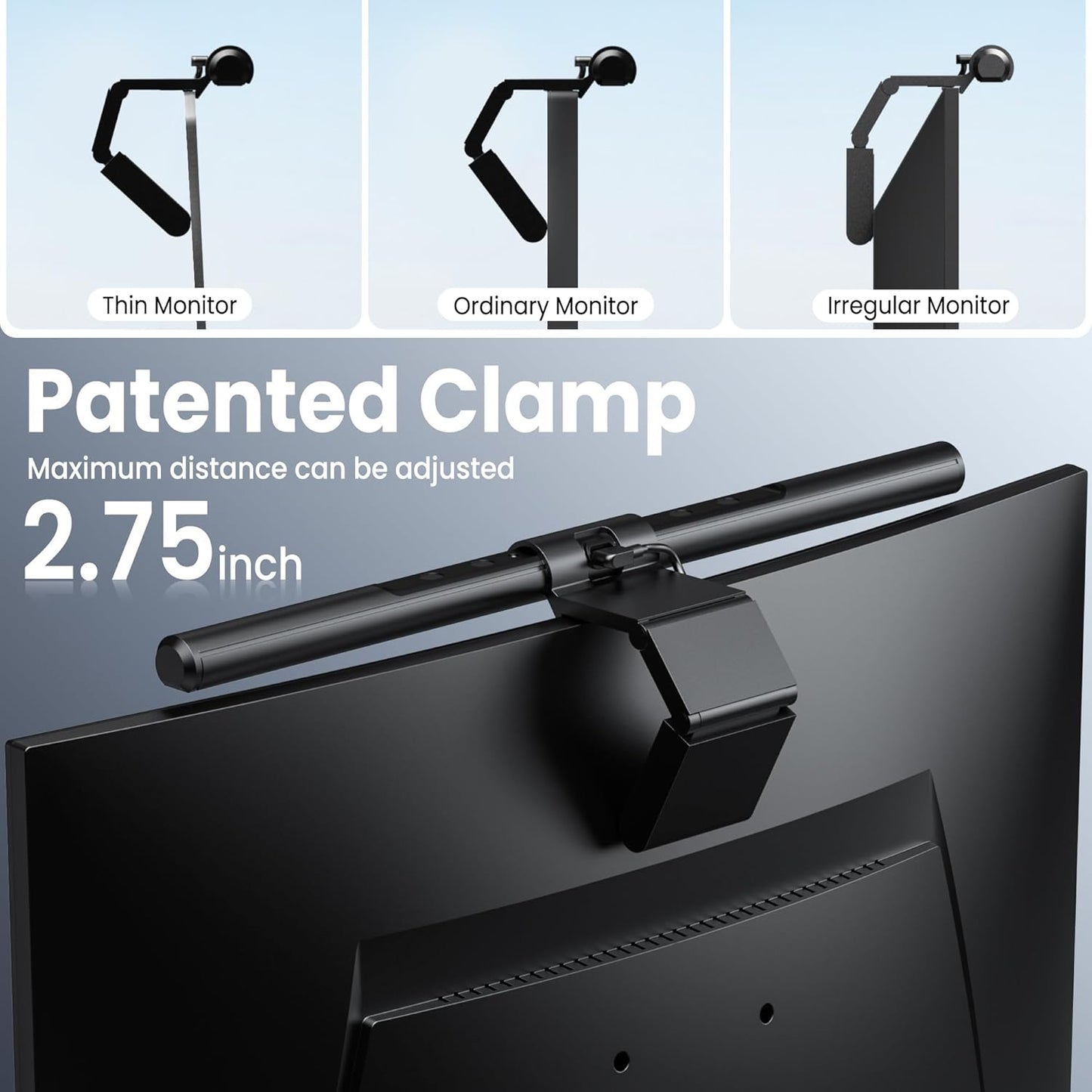 USB Monitor Light Bar for Home Office Desks encalife