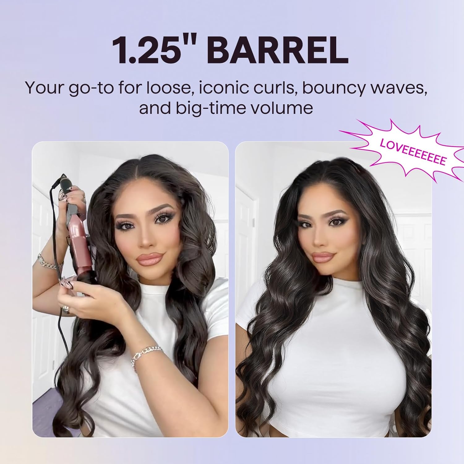 5 in 1 Curling Wand Set | Wavytalk Ceramic Hair Styler encalife