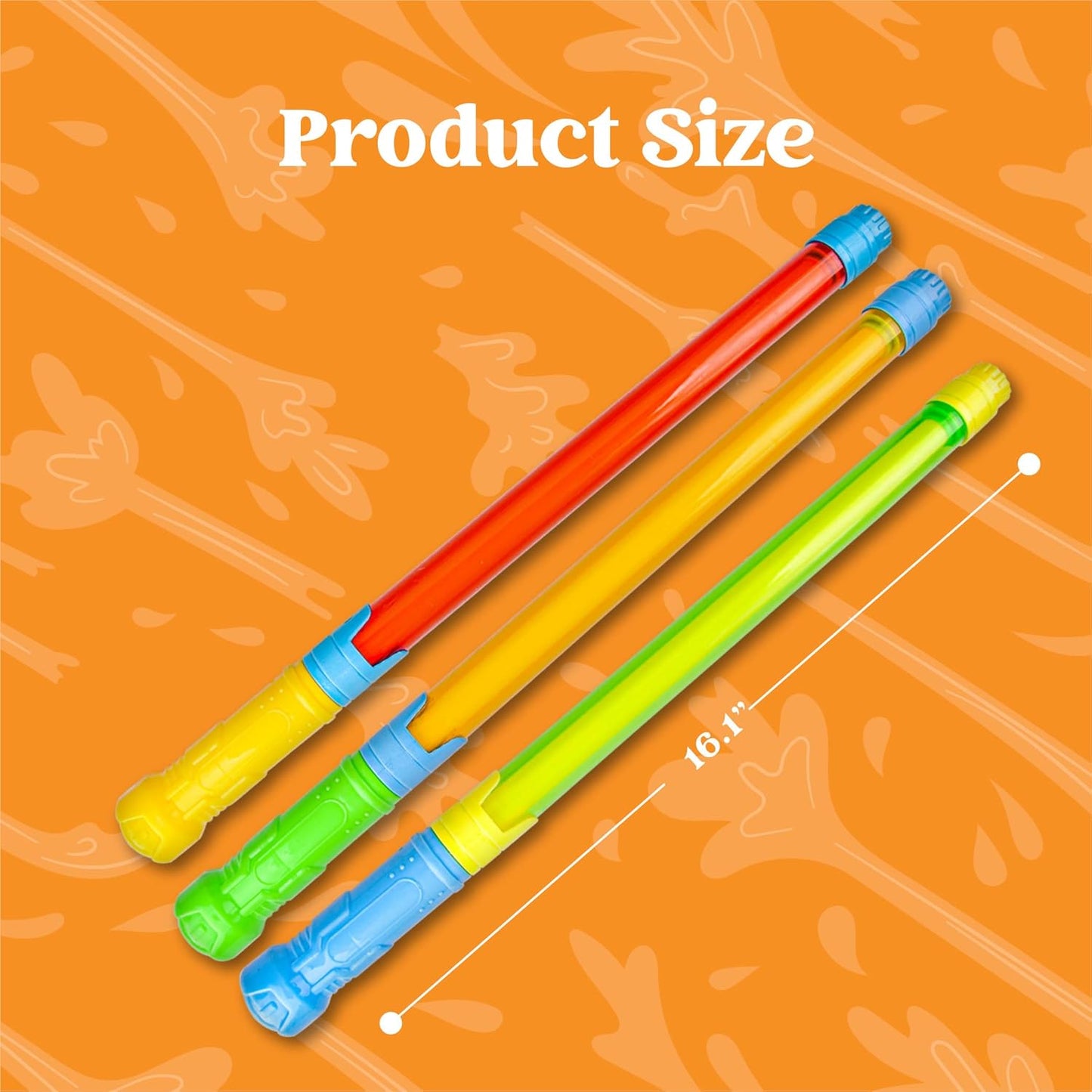 JOYIN 18 Pack Water Guns I 16.5” Squirt Blasters encalife
