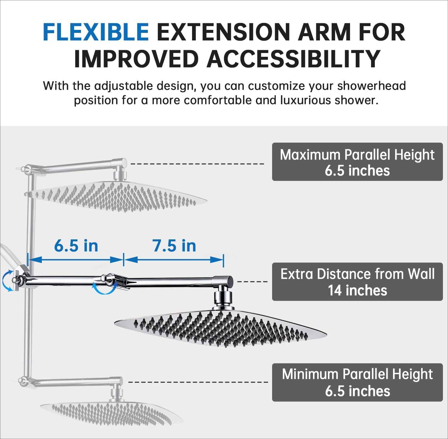 G-Promise Rain & Handheld Shower Head encalife