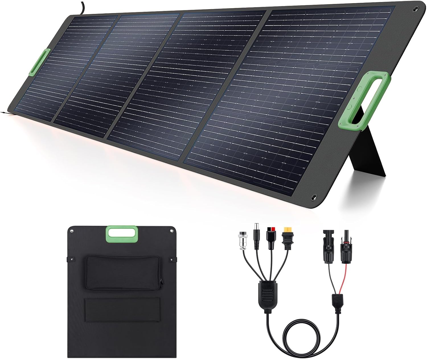 200W Foldable Solar Panel for Camping & RV Power Station encalife