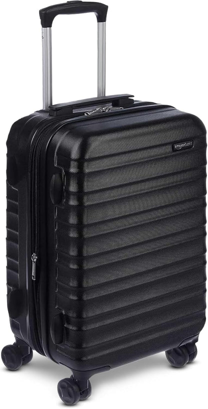 Basics 21-Inch Carry-On Luggage I Hardside Spinner Suitcase