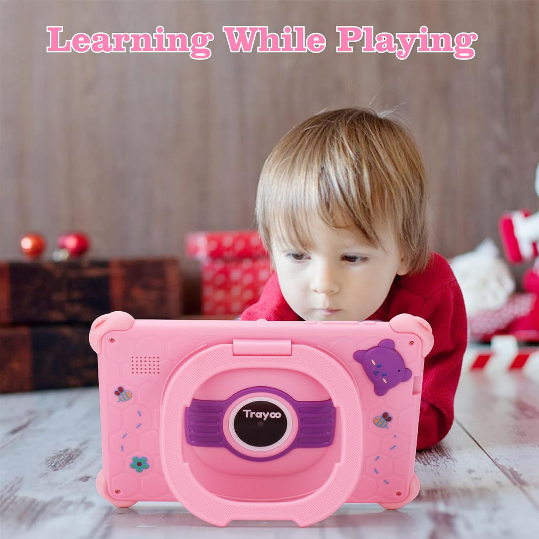 Trayoo 7” Kids Tablet I Toddler Learning Tablet encalife