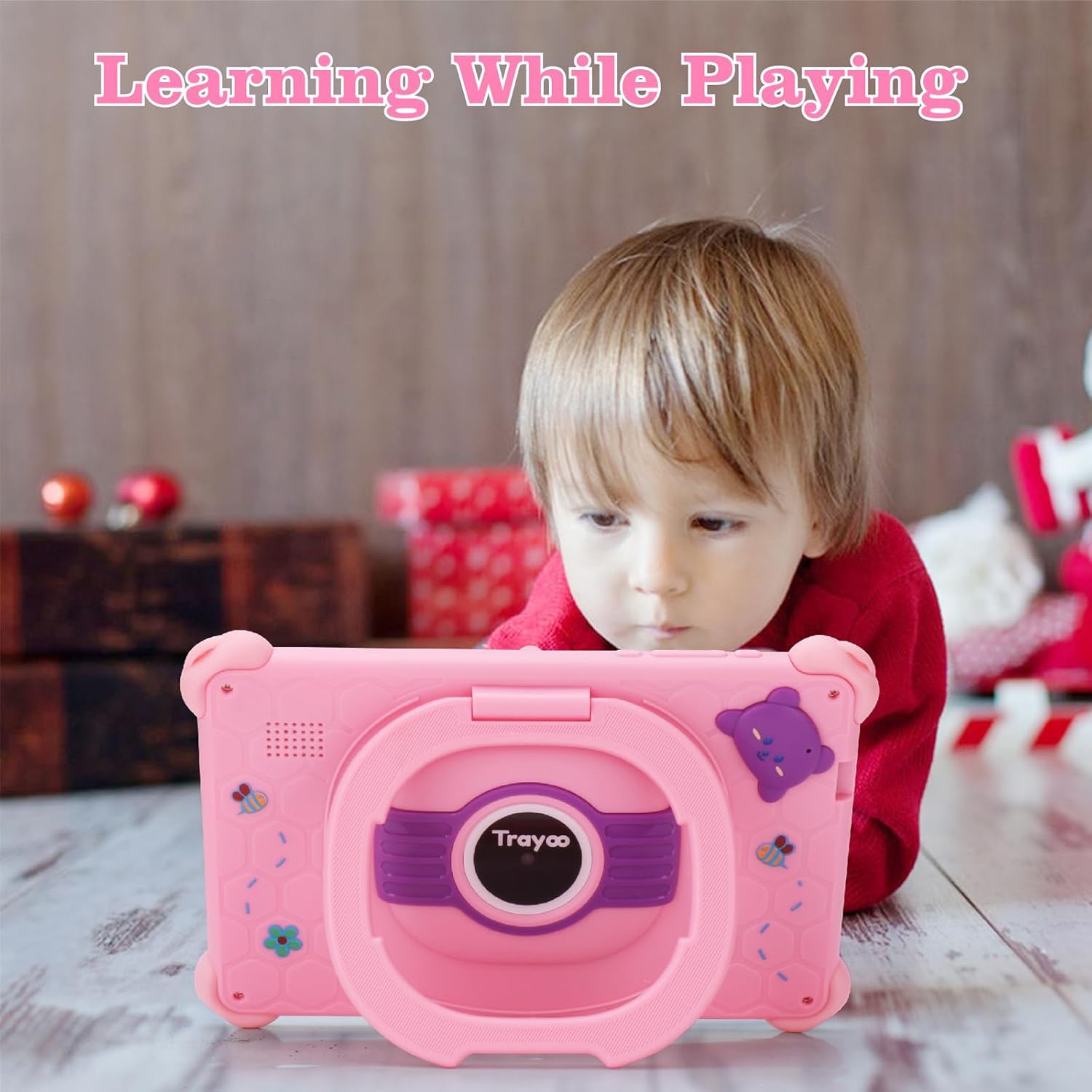 Trayoo 7” Kids Tablet I Toddler Learning Tablet encalife