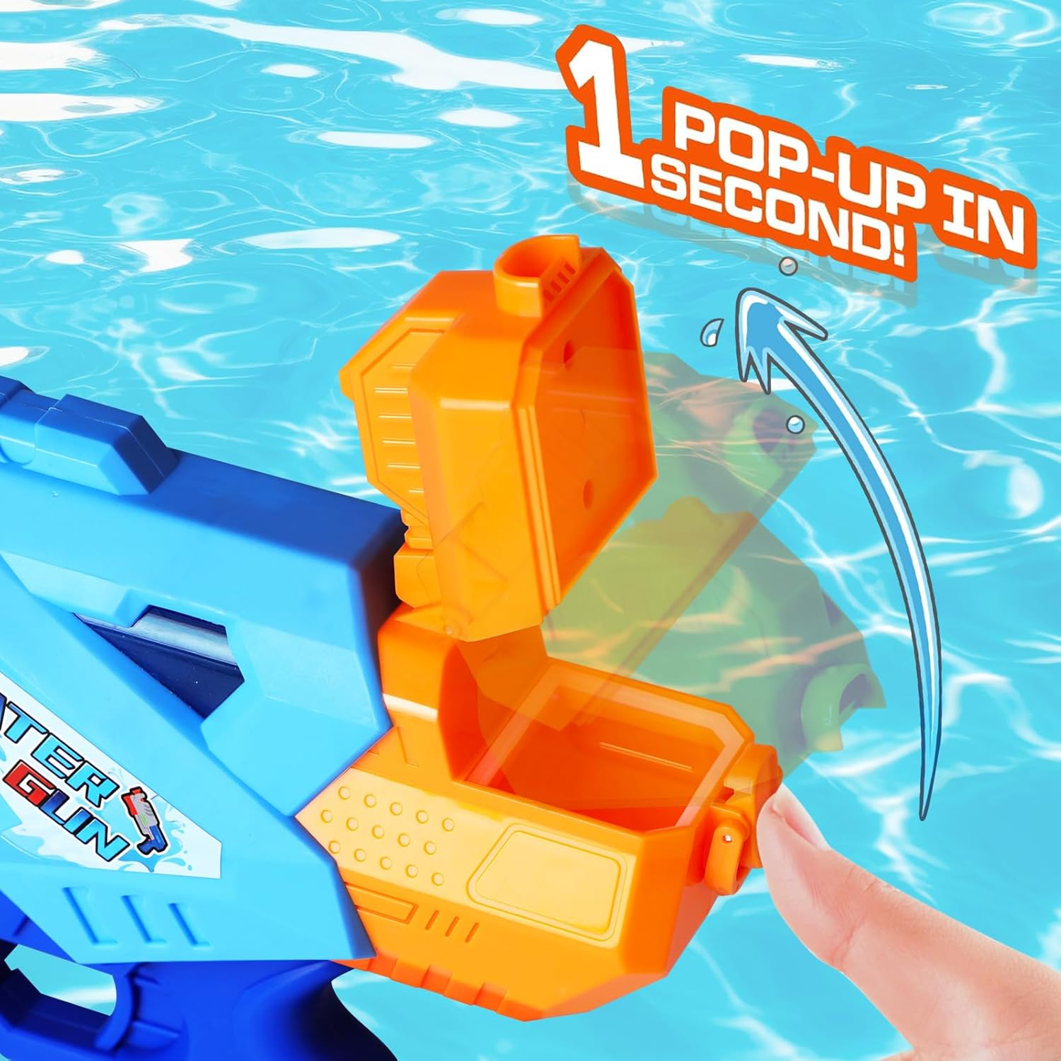 Quanquer 1200cc Water Guns I 2 Pack Super Blasters encalife