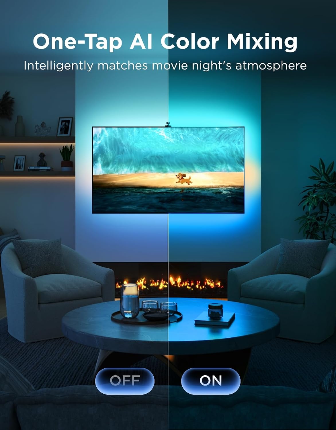 RGB Lighting TV Backlight with Screen Sync encalife