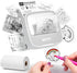 Pocket Bluetooth thermal sticker printer for iPhone Android labels journaling and home organization